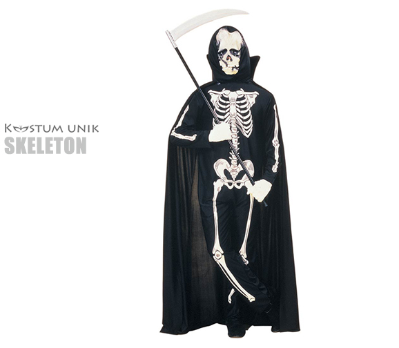 skeleton halloween costum